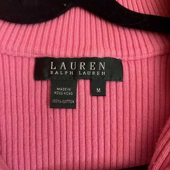 Pink Ralph Lauren Quarter Zip - Picture 4 of 7